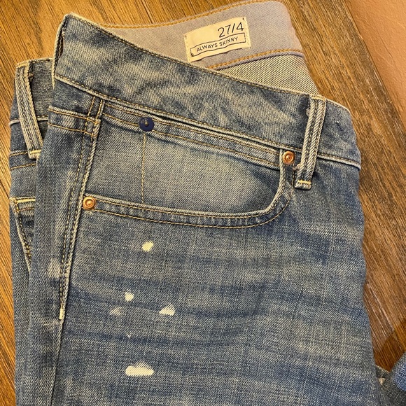 GAP SKINNY JEANS 27/4 - Picture 2 of 7